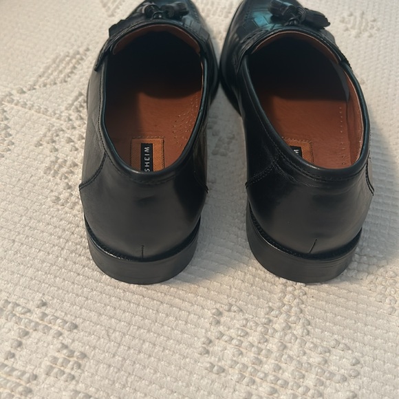 Florsheim Mens Vintage Black Tassel Leather Dress Loafer Classic Leather 7 1/2 D - Picture 2 of 8